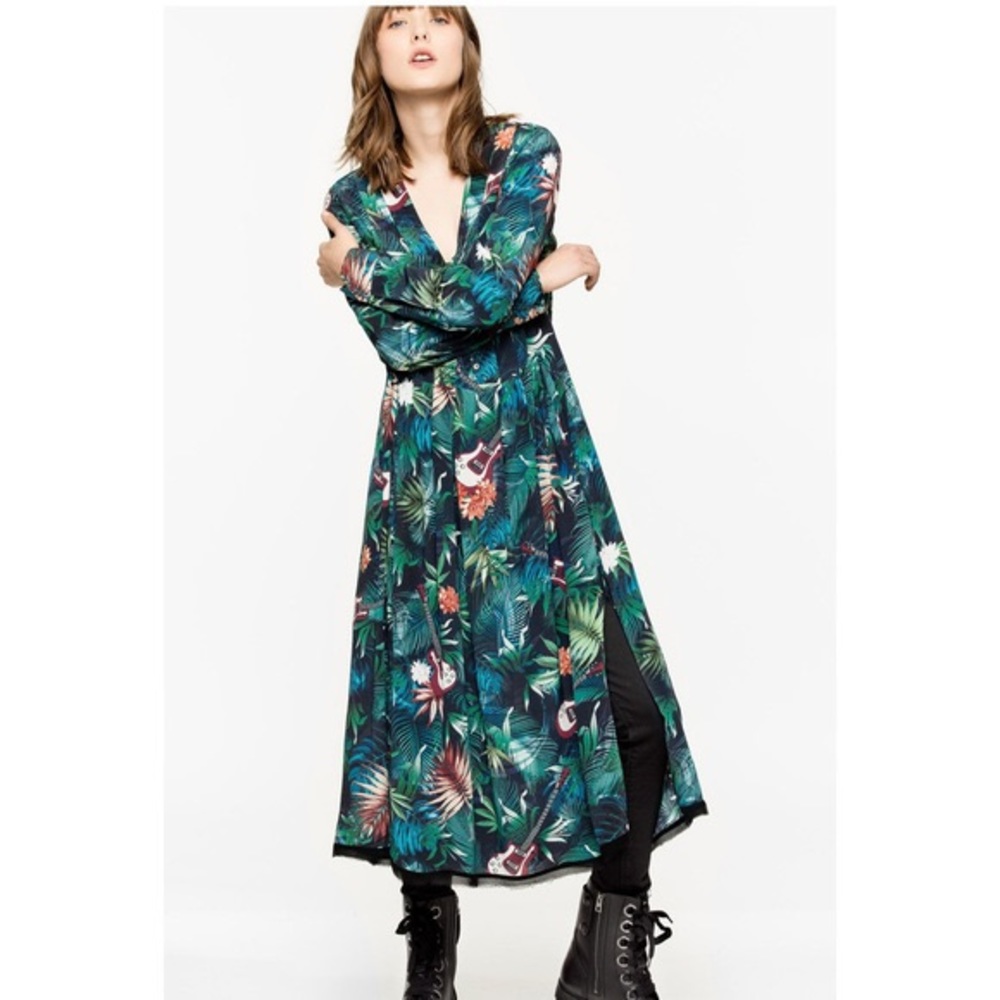 Zadig & Voltaire Roux Jungle Dress long size S excellent condition